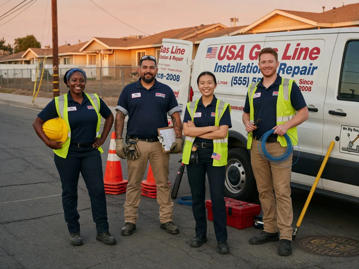 Gas Line Installation company in Woodburn, KY